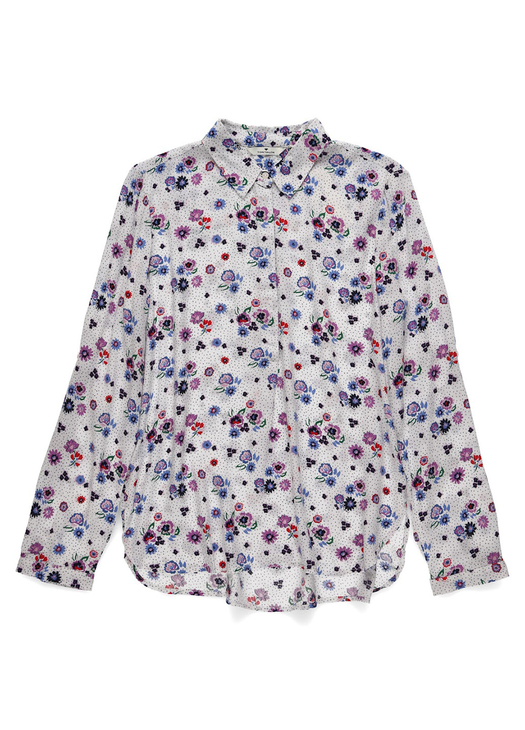 Белая блуза Tom Tailor