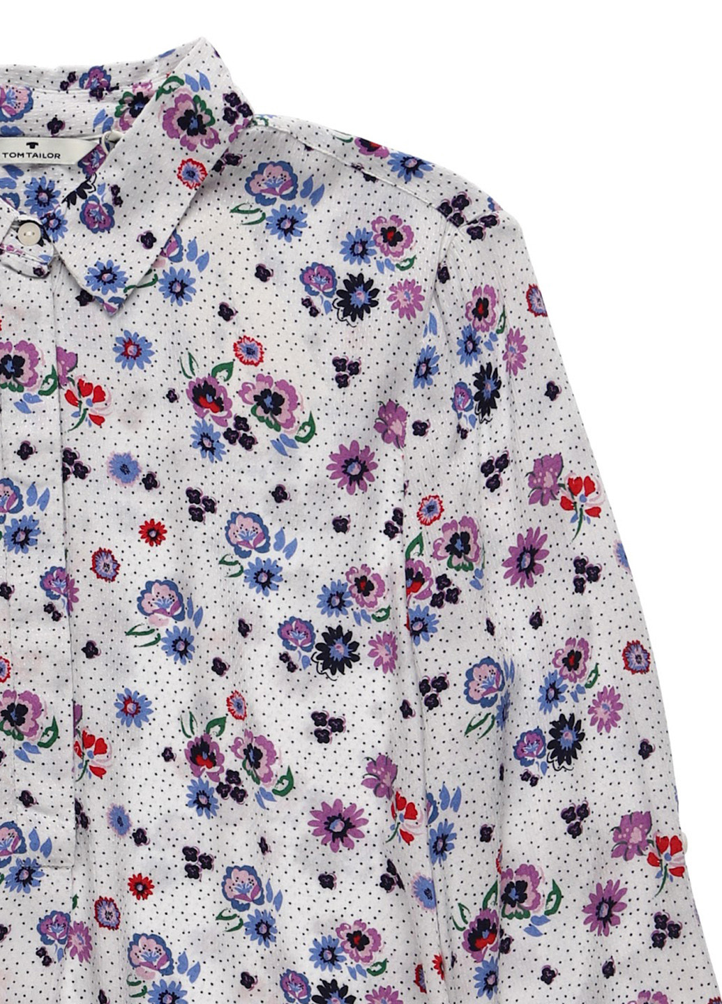 Белая блуза Tom Tailor