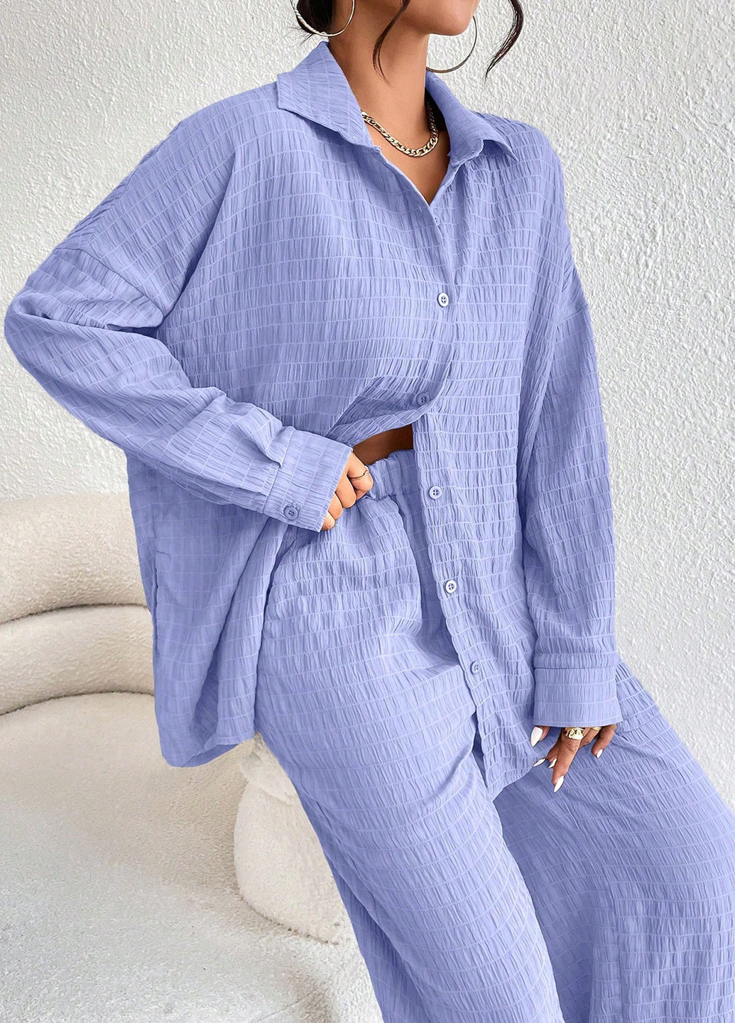 Костюм (сорочка, штани) SHEIN (334151860)