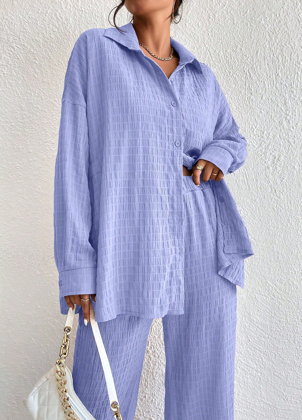 Костюм (сорочка, штани) SHEIN (334151860)