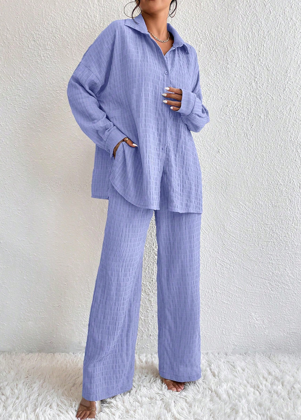 Костюм (сорочка, штани) SHEIN (334151860)