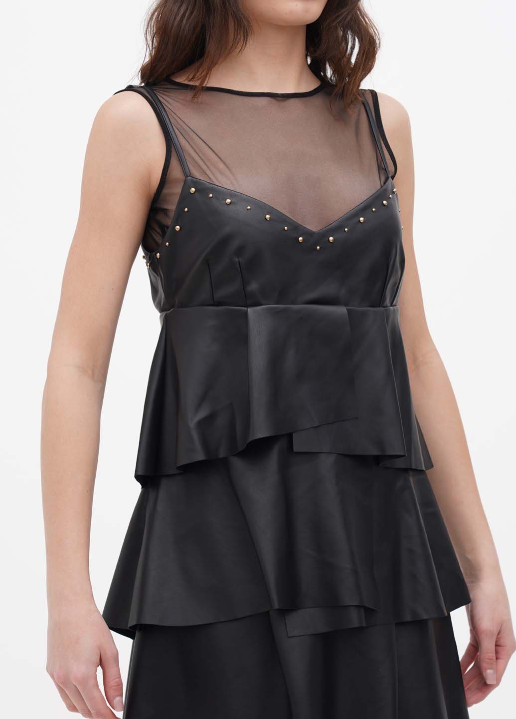 Черное кэжуал платье Liu Jo однотонное