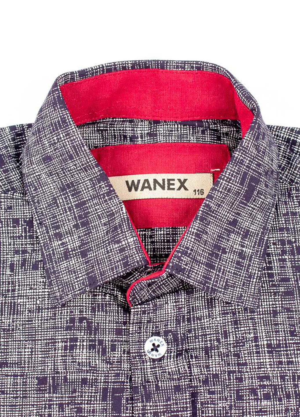 Темно-серая кэжуал рубашка меланж Wanex