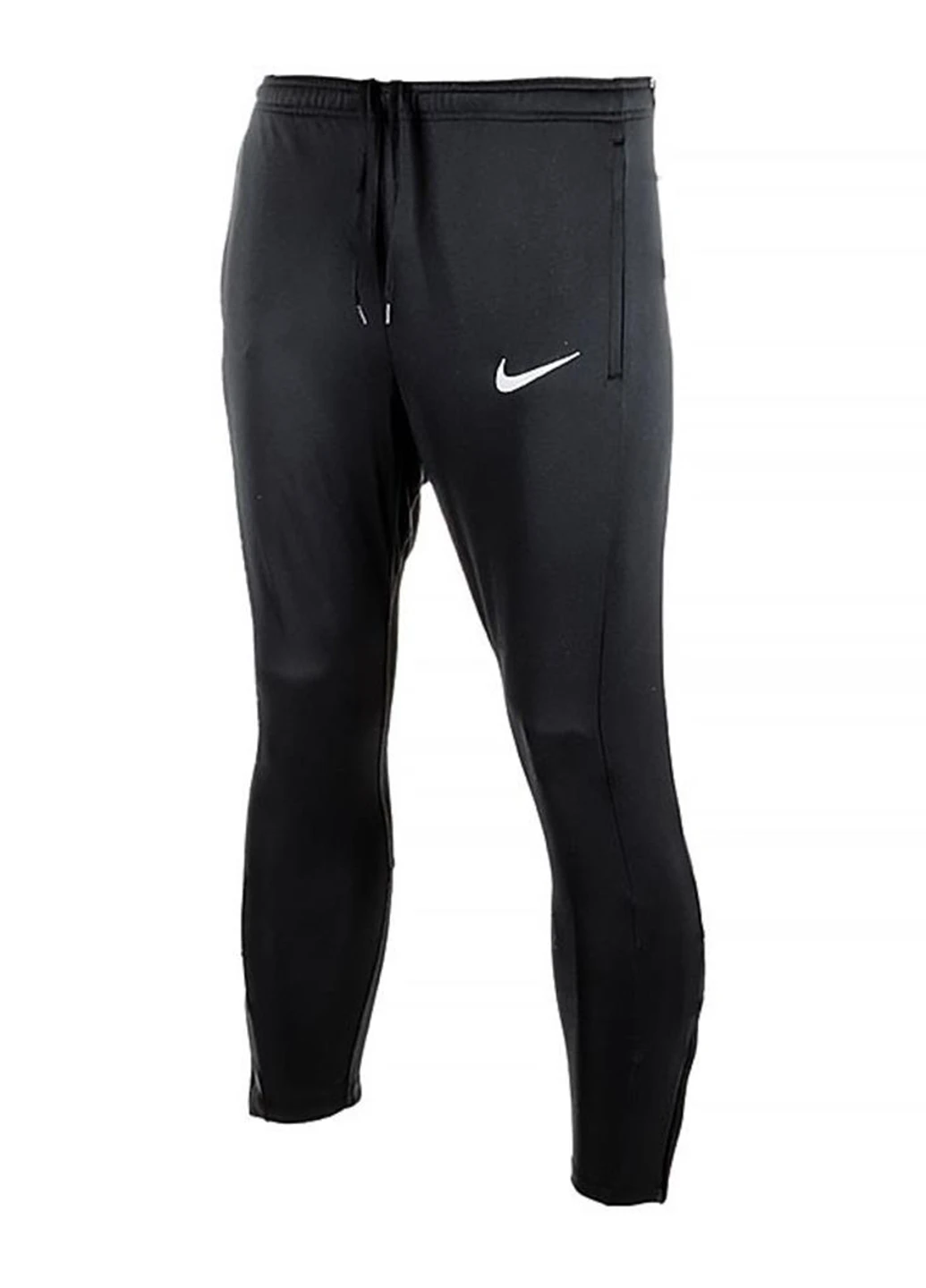 Черные спортивные демисезонные зауженные брюки Nike