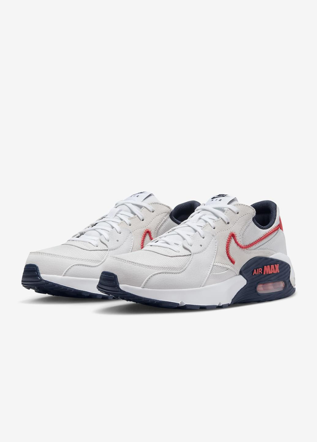 Белые демисезонные кроссовки dz0795-013 Nike Air Max Excee