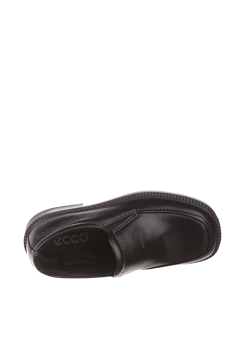 Черные туфли на резинке Ecco