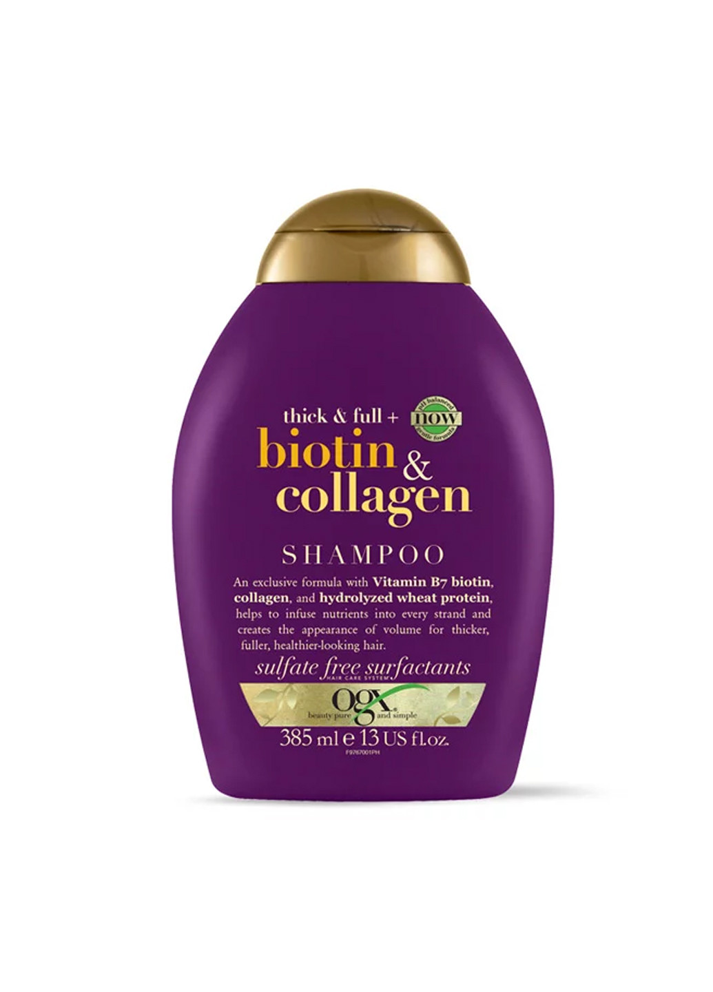 Шампунь для волос biotin & collagen thick & full shampoo с биотином и коллагеном (385мл) OGX 22796976703 (255846658)