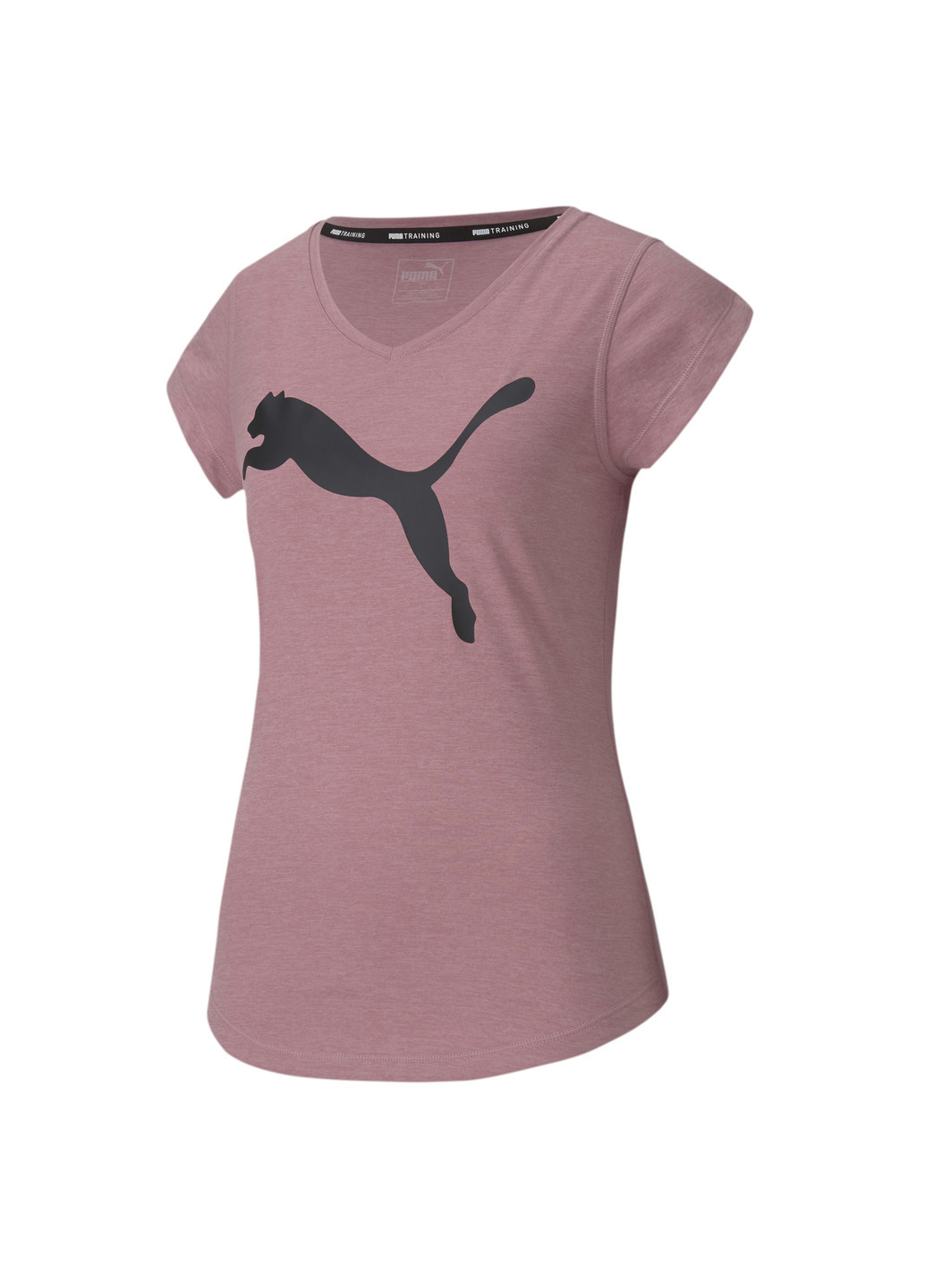 Розовая всесезон футболка Puma Heather Cat Tee