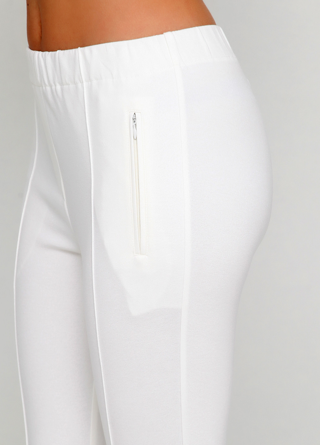 Белые кэжуал демисезонные зауженные брюки Twin-Set