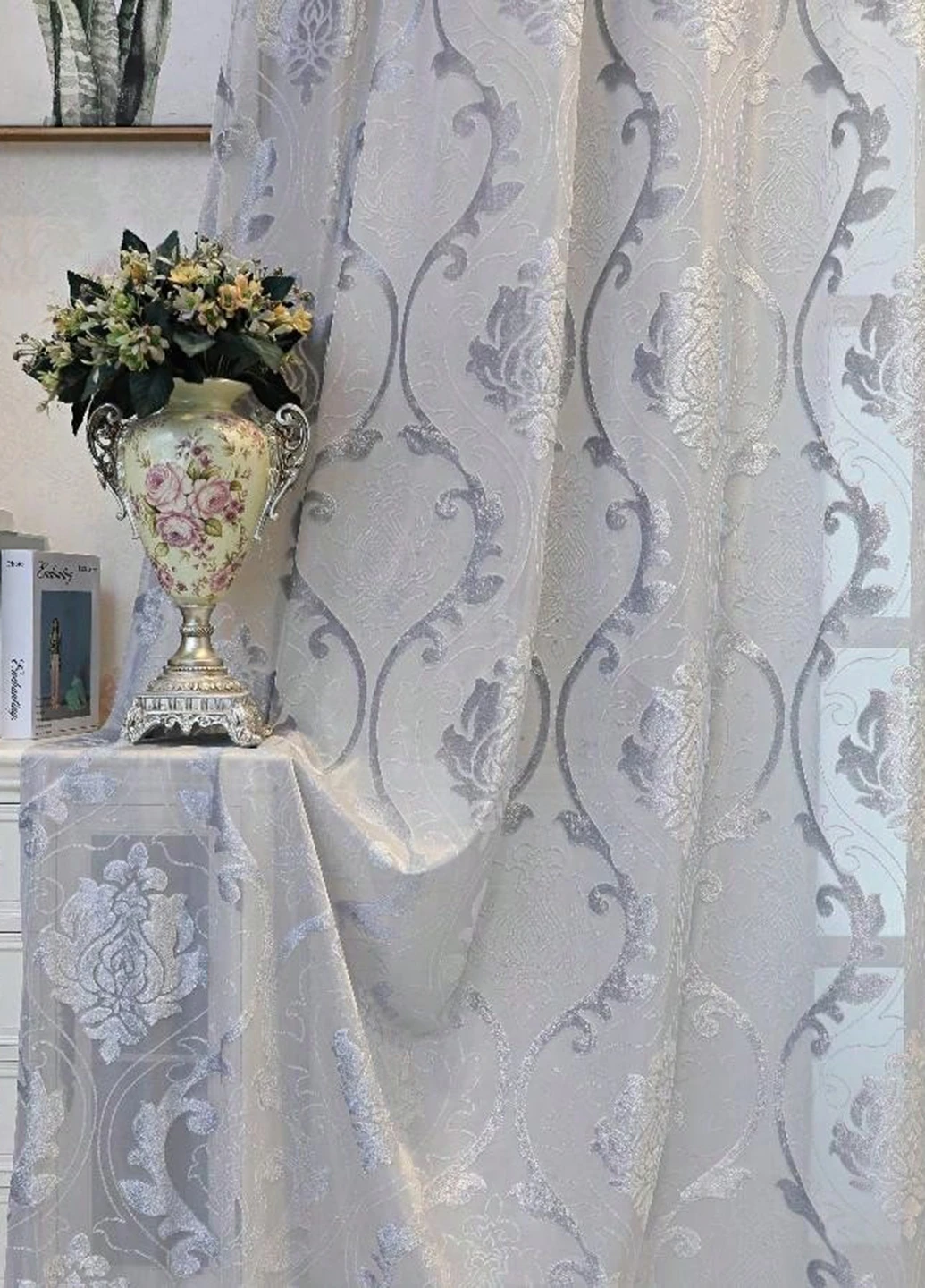 Тюль, 132х241 см SHEIN (325400330)