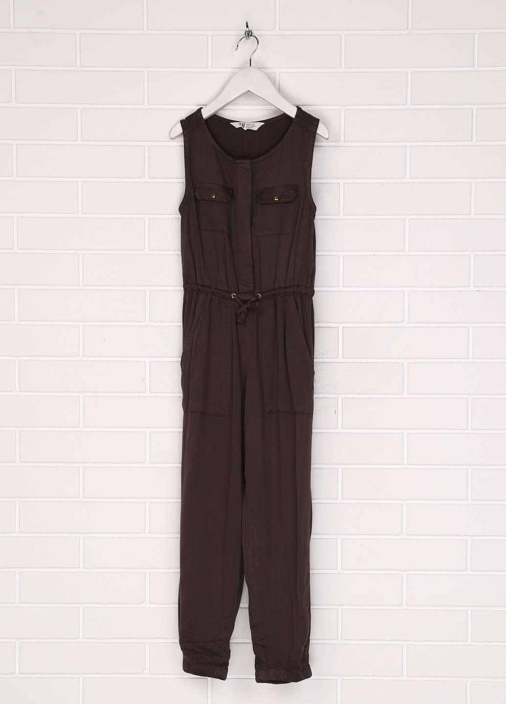 Комбінезон H&M комбінезон-брюки коричневий кежуал