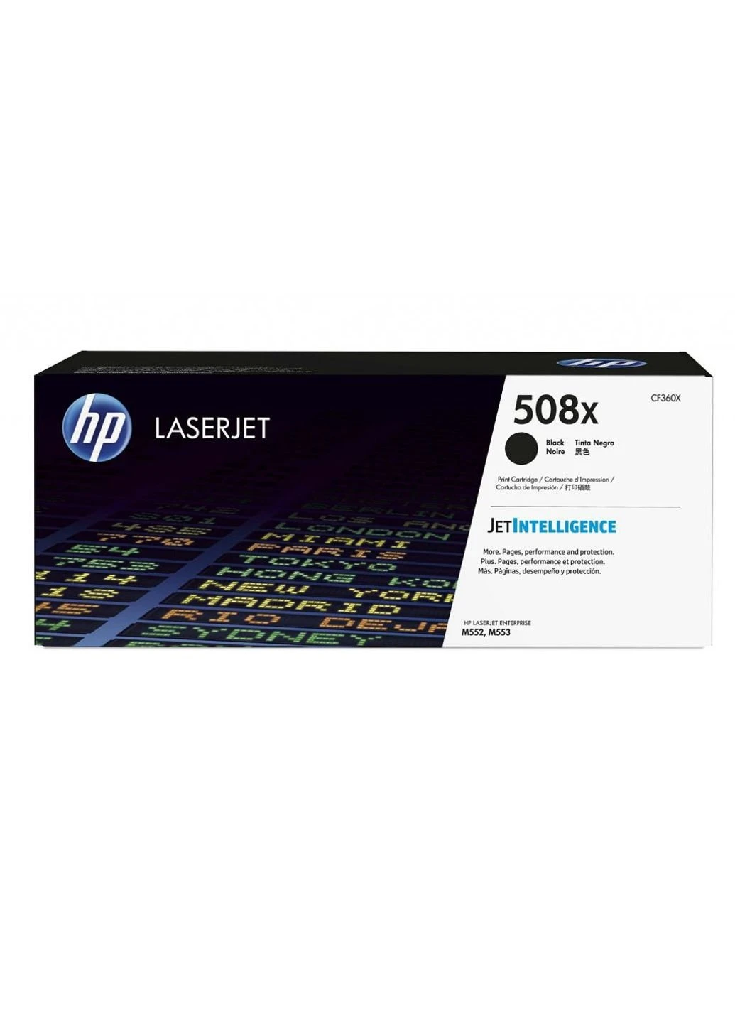 Картридж (CF360X) HP CLJ 508X Black M552dn/M553dn/n/x (247616857)