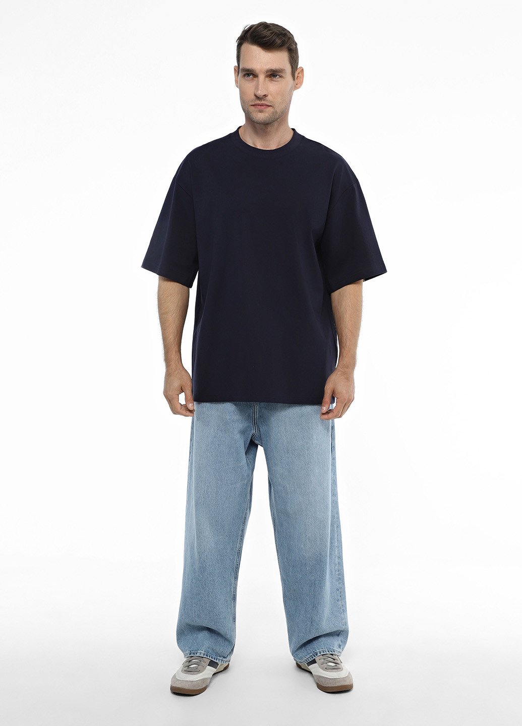 Темно-синяя футболка Promin