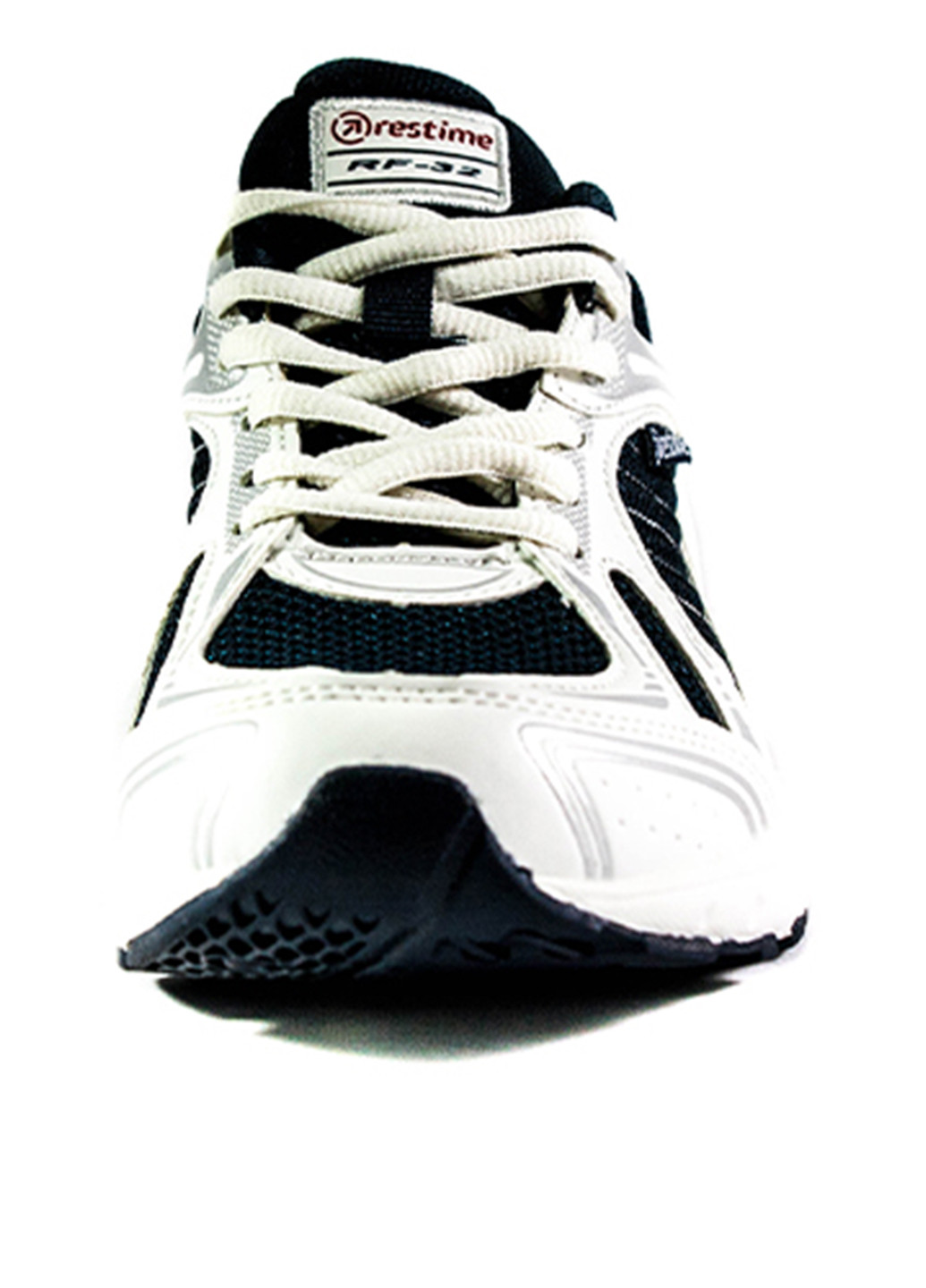 Черно-белые демисезонные кроссовки Restime