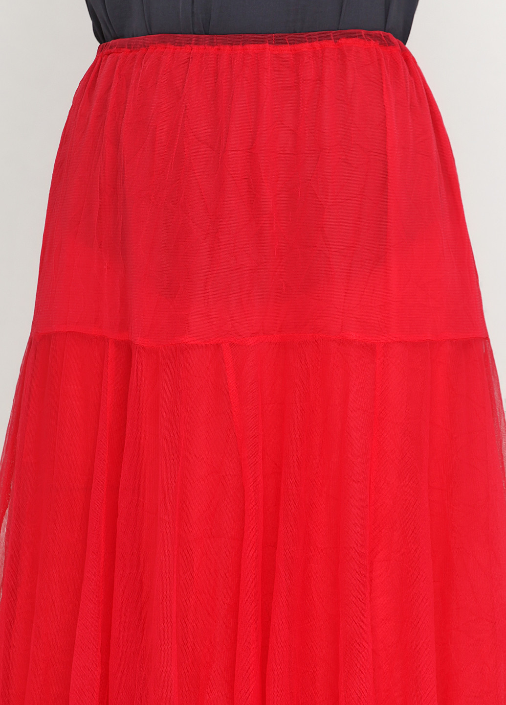 Красная кэжуал юбка Degrade