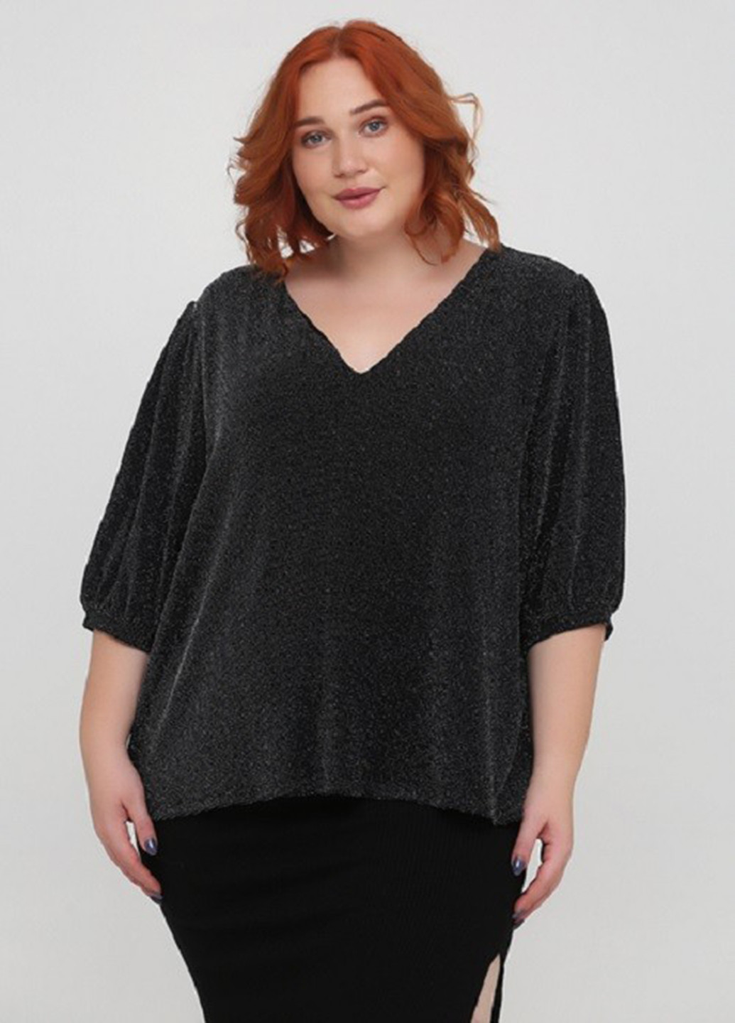 Чёрная блуза H&M