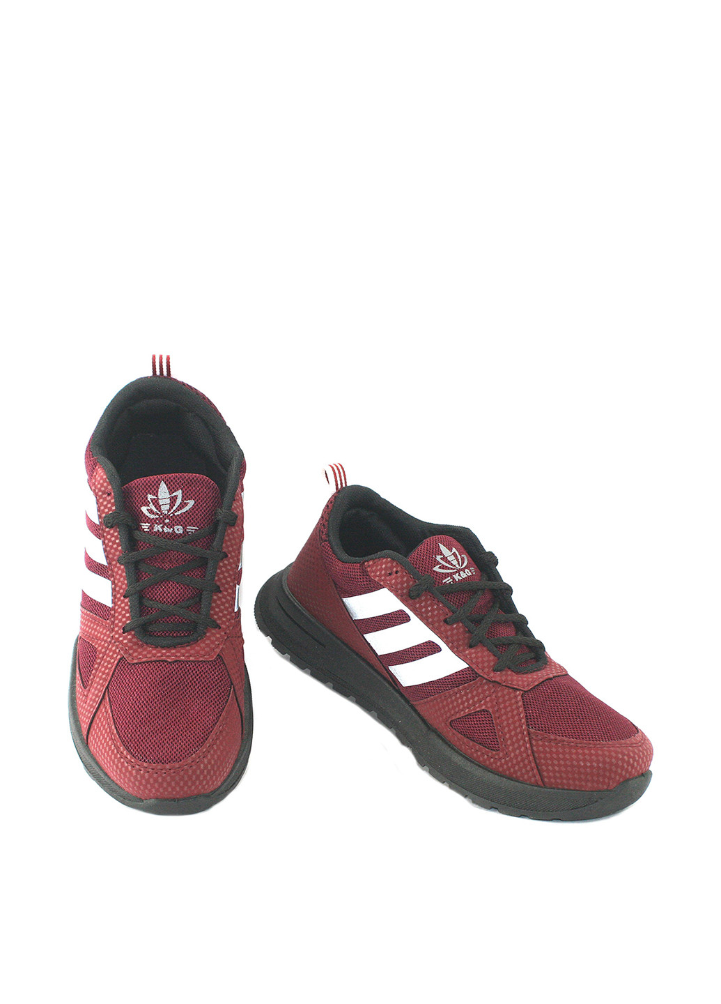 Кроссовки No Brand бордовые лето (321828290)