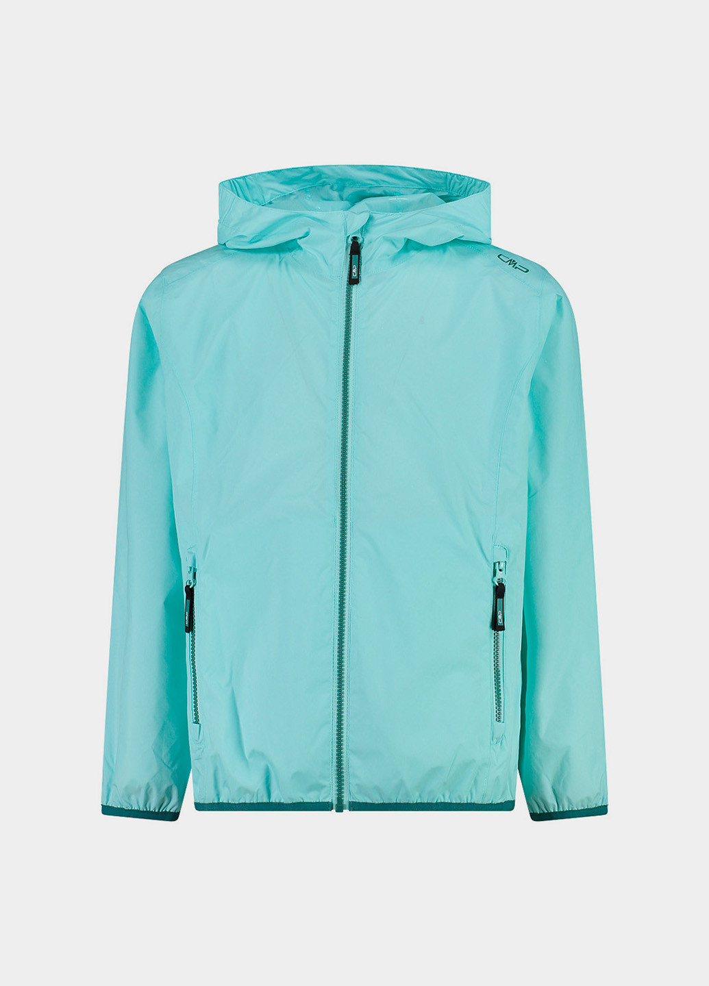 Світло-блакитна демісезонна вітровка CMP G JACKET RAIN FIX HOOD