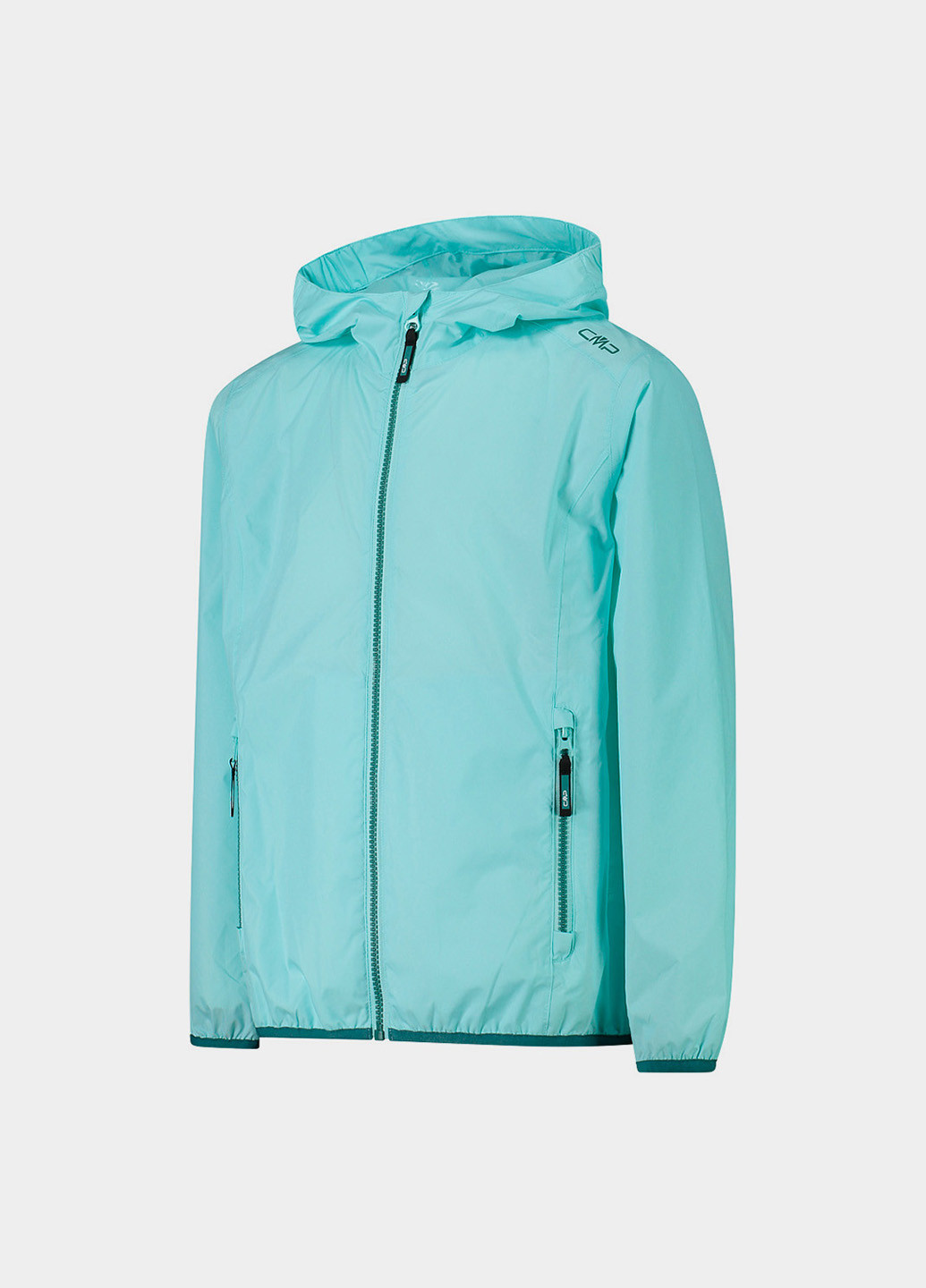 Світло-блакитна демісезонна вітровка CMP G JACKET RAIN FIX HOOD
