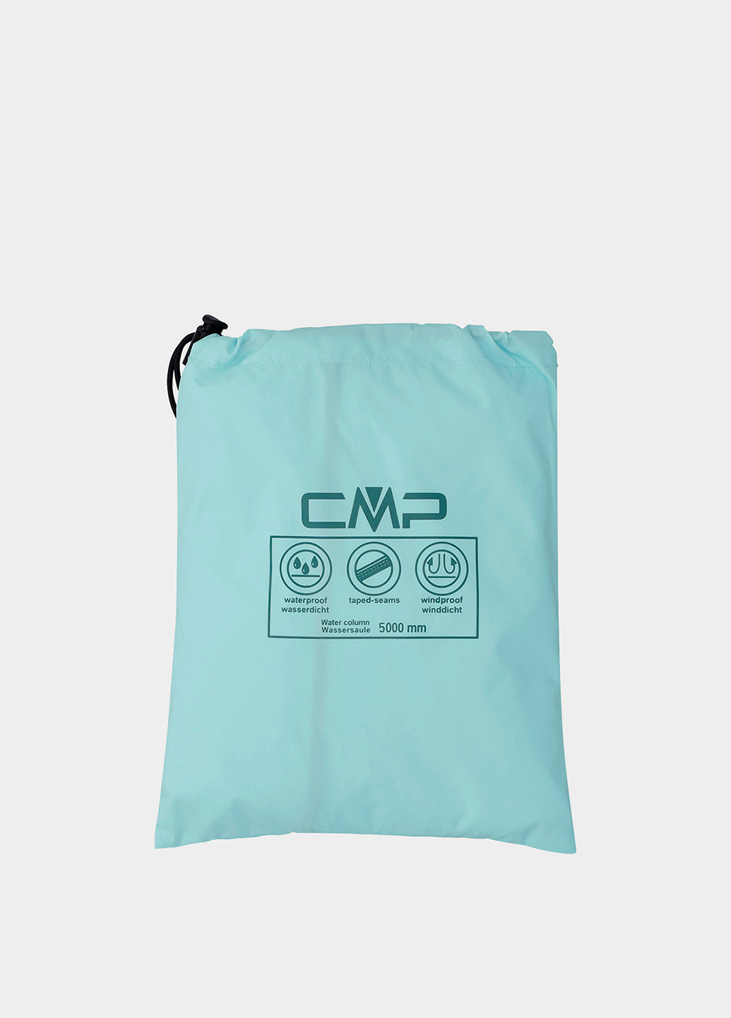 Світло-блакитна демісезонна вітровка CMP G JACKET RAIN FIX HOOD