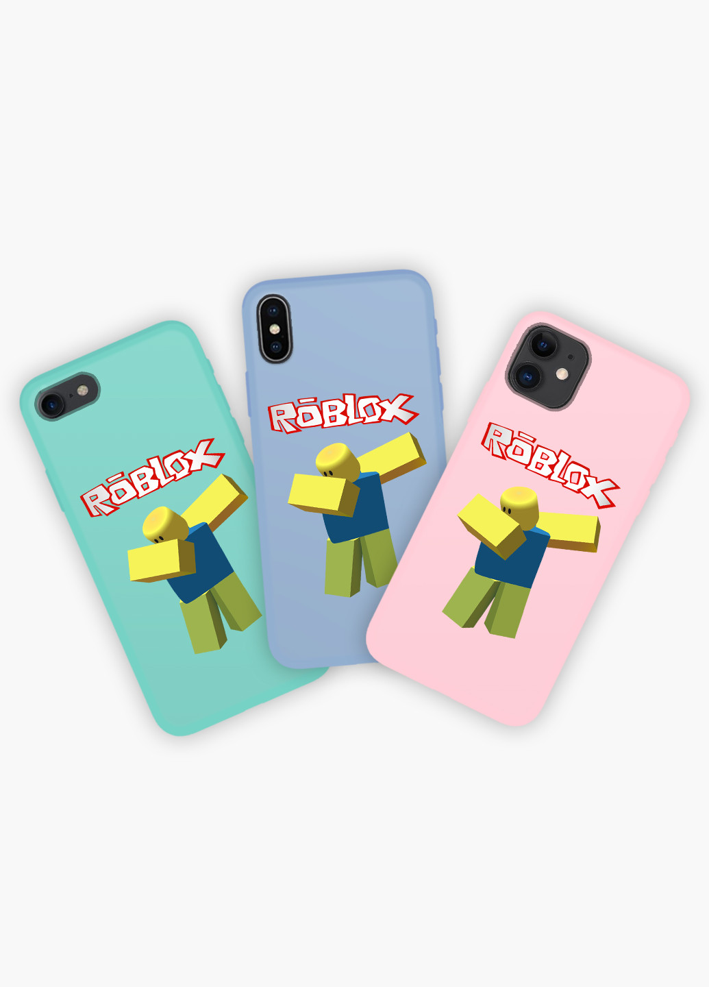 Чехол силиконовый Apple Iphone 8 Роблокс (Roblox) (6151-1707) MobiPrint (219555867)