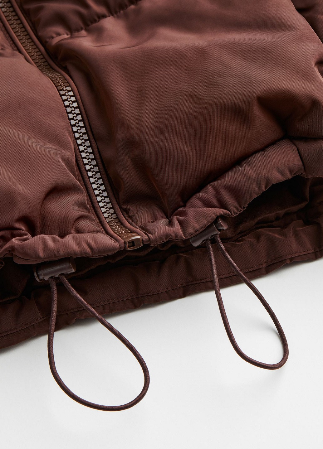 Темно-коричневая демисезонная куртка H&M