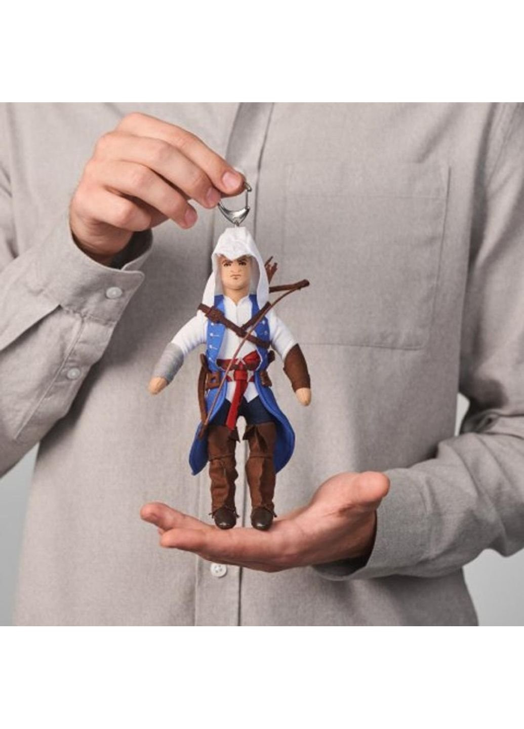 Мягкая игрушка WP Merchandise Брелок плюшевый ASSASSIN'S CREED Ratonhnhake ton (AC010006) No Brand (254079328)