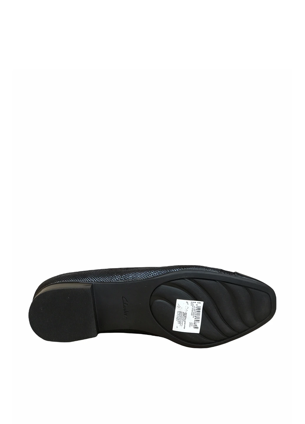 Clarks Туфлі туфлі-човники чорний з натуральна шкіра, — демісезон (252011273)