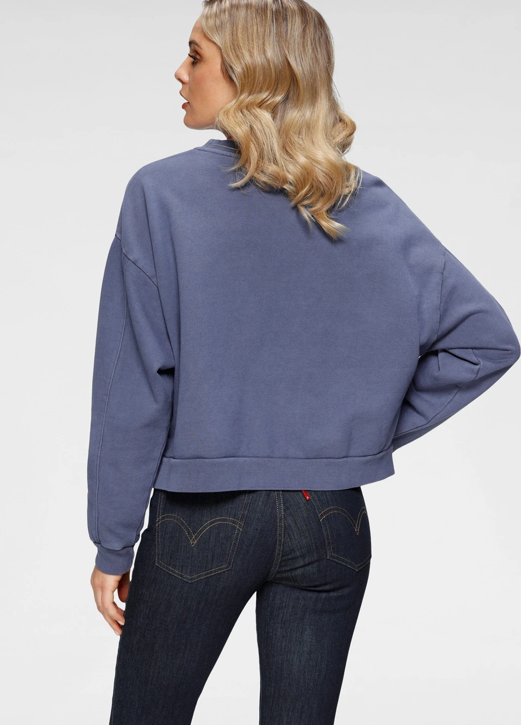 Синий свитшот Levi's (250564571)