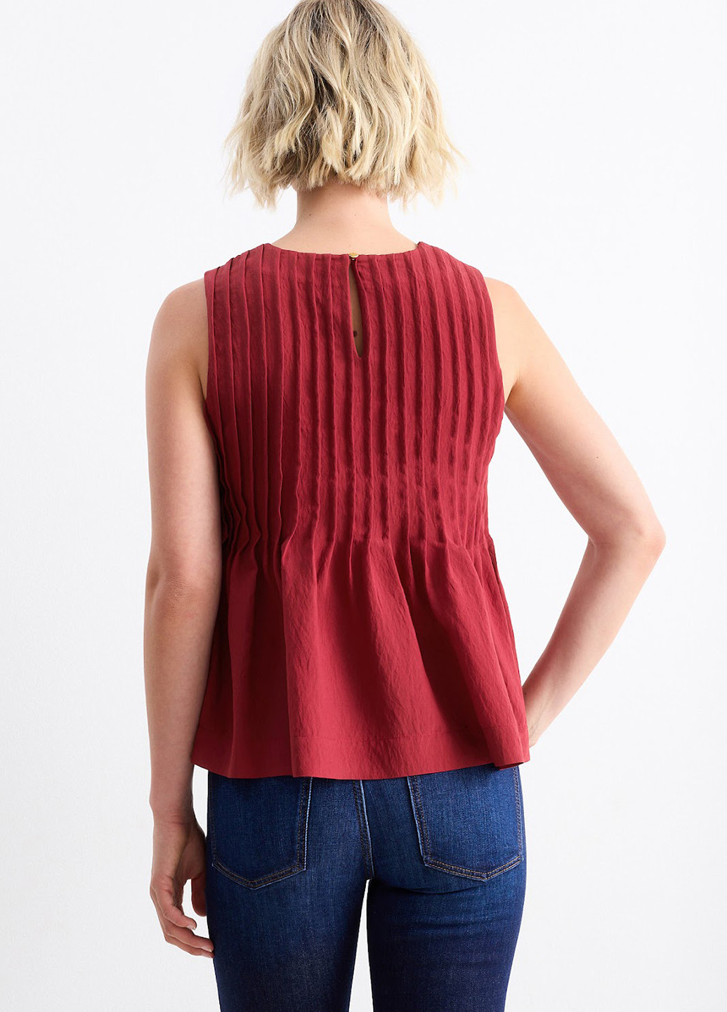 Бордова блуза C&A