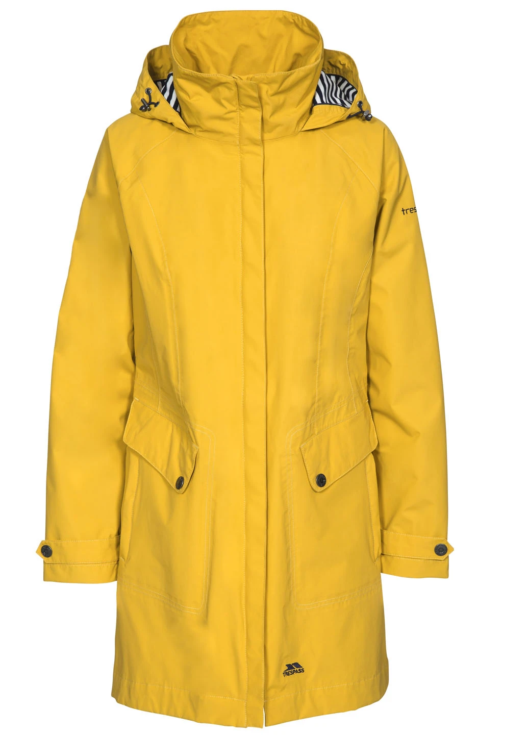 Желтая демисезонная куртка Trespass RAINY DAY - FEMALE JKT TP75