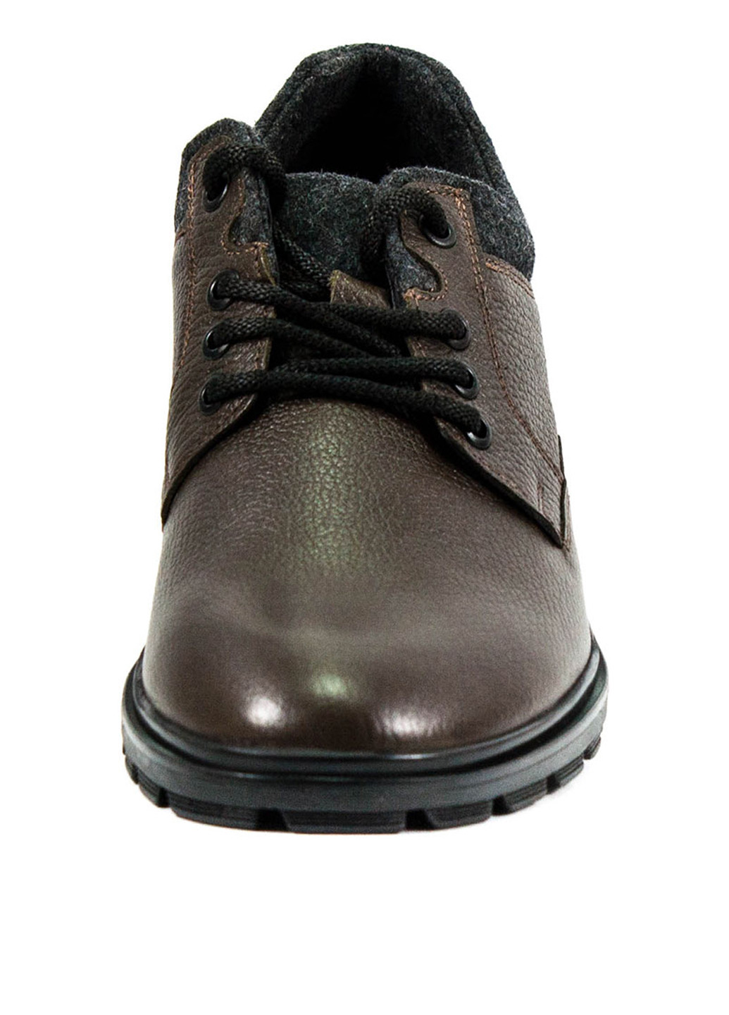Туфлі Mida однотонні темно-коричневі кежуали
