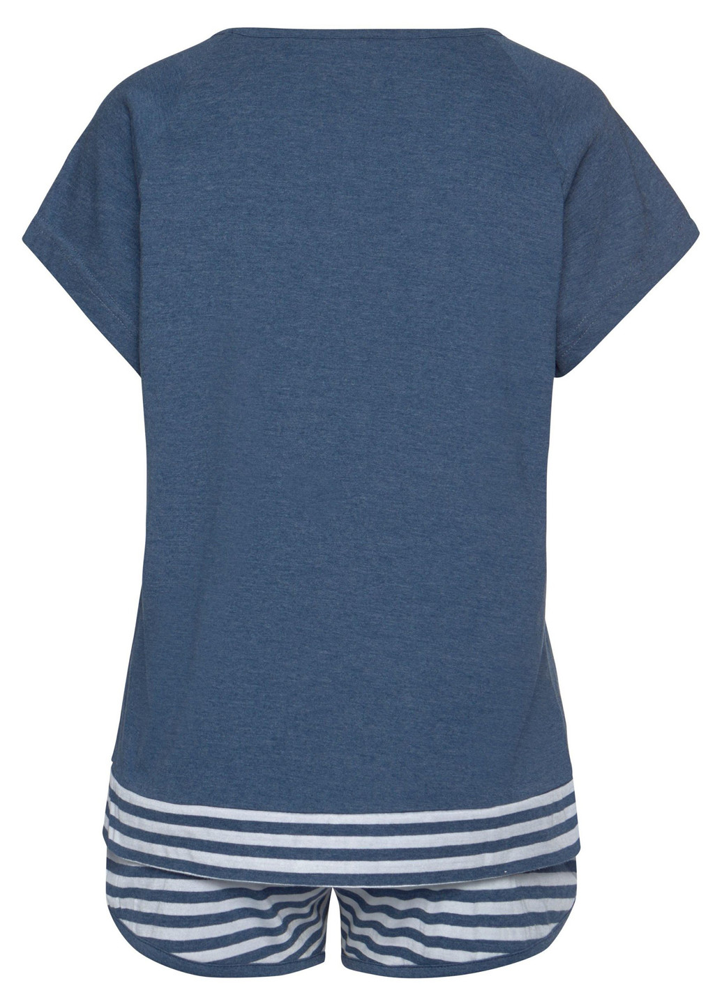 Синяя всесезон пижама (футболка, шорты) футболка + шорты Arizona
