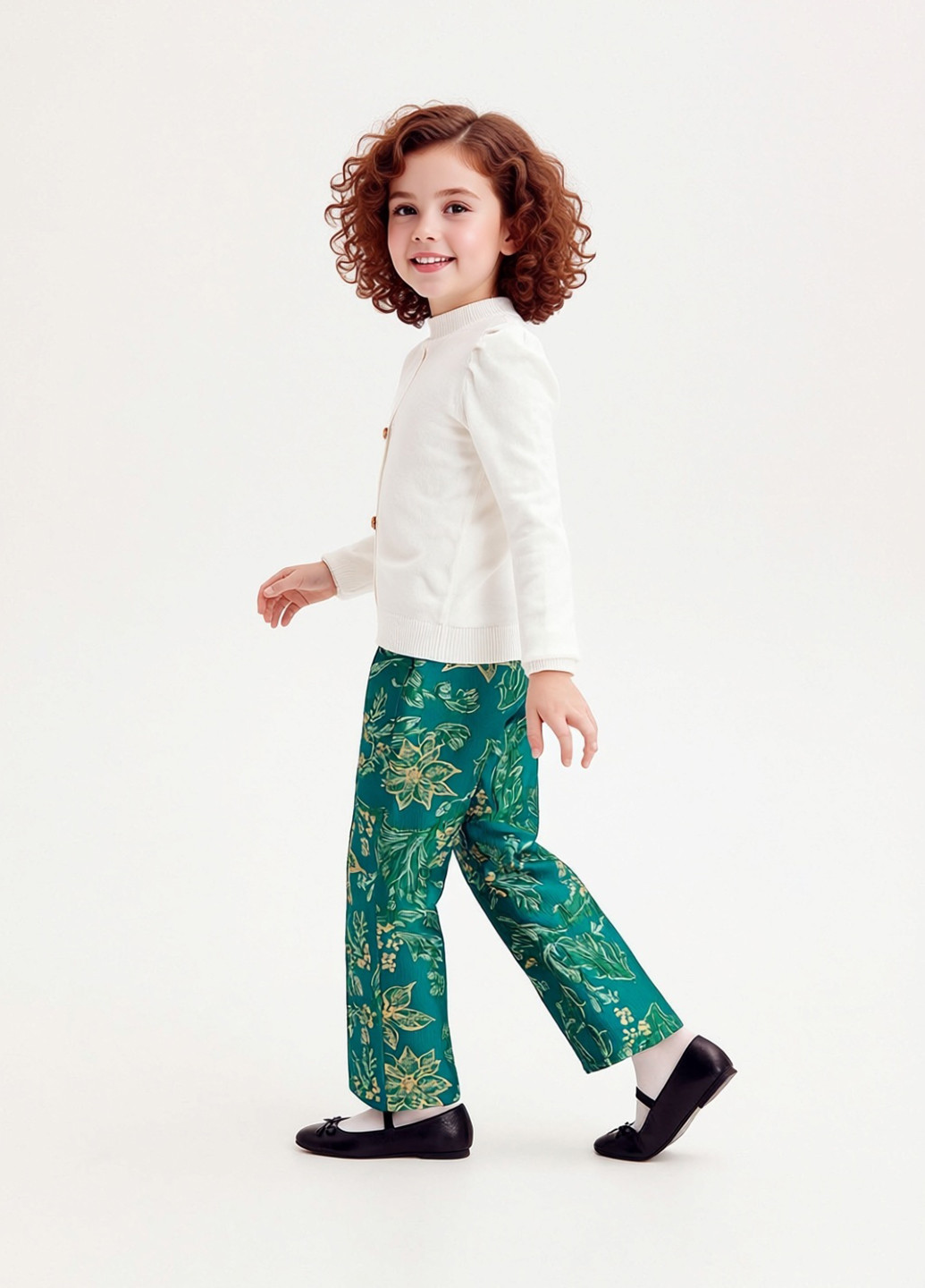 Зеленые кэжуал демисезонные прямые брюки Reserved