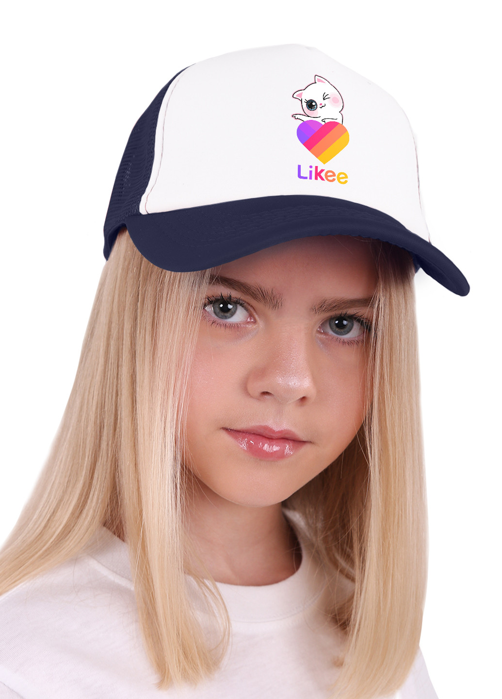 Кепка Тракер дитяча Лайк Котик (Likee Cat) (33404-1595) MobiPrint (220824469)