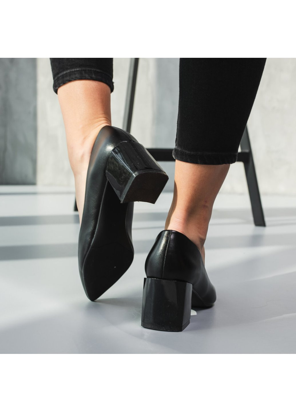 Fashion Туфли женские Ivery 3744 36 23,5 см Черный черный з искусственная кожа, украина — демисезон (254442320)