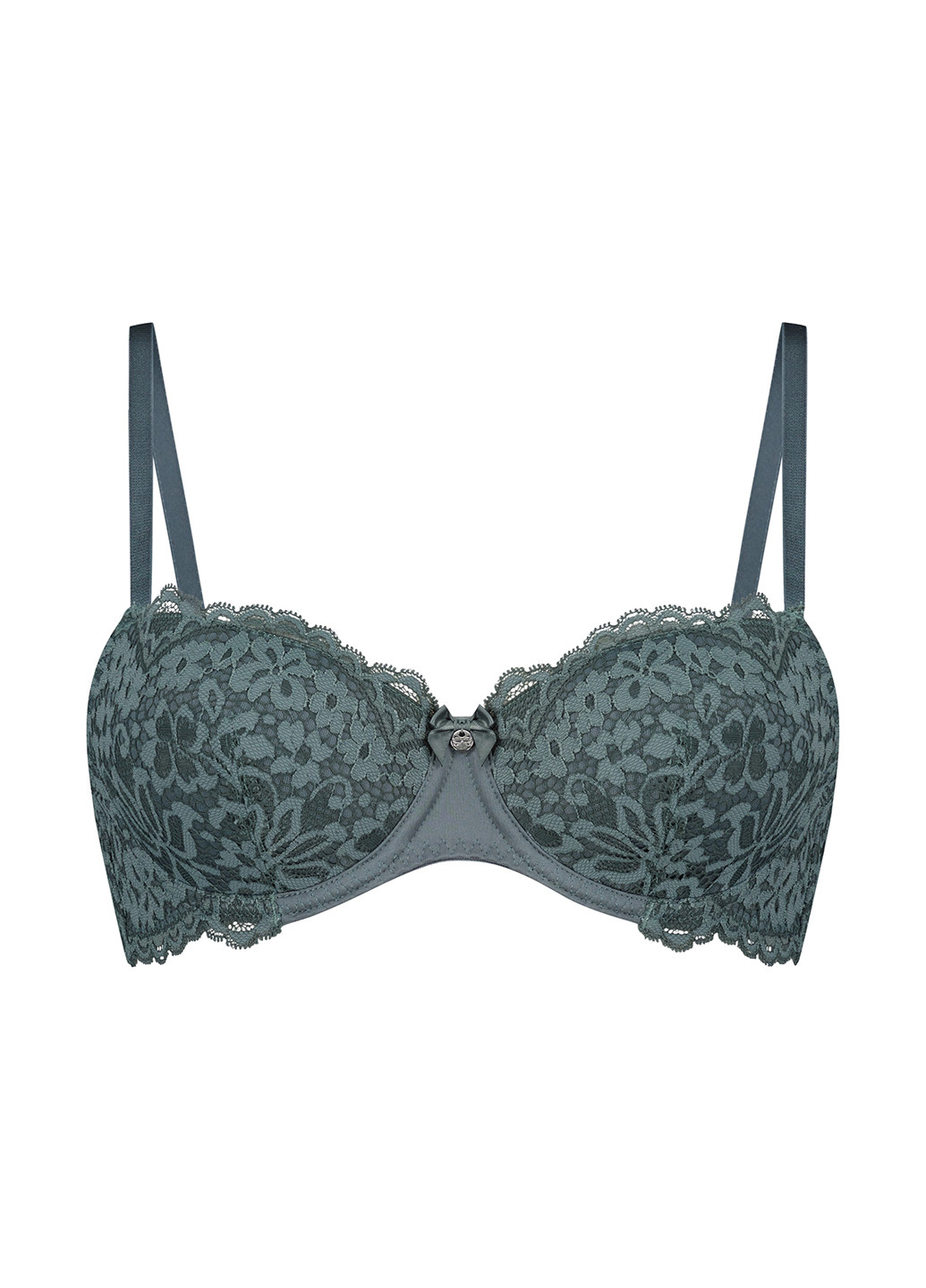 Серо-голубой бюстгальтер Hunkemoller с косточками полиамид