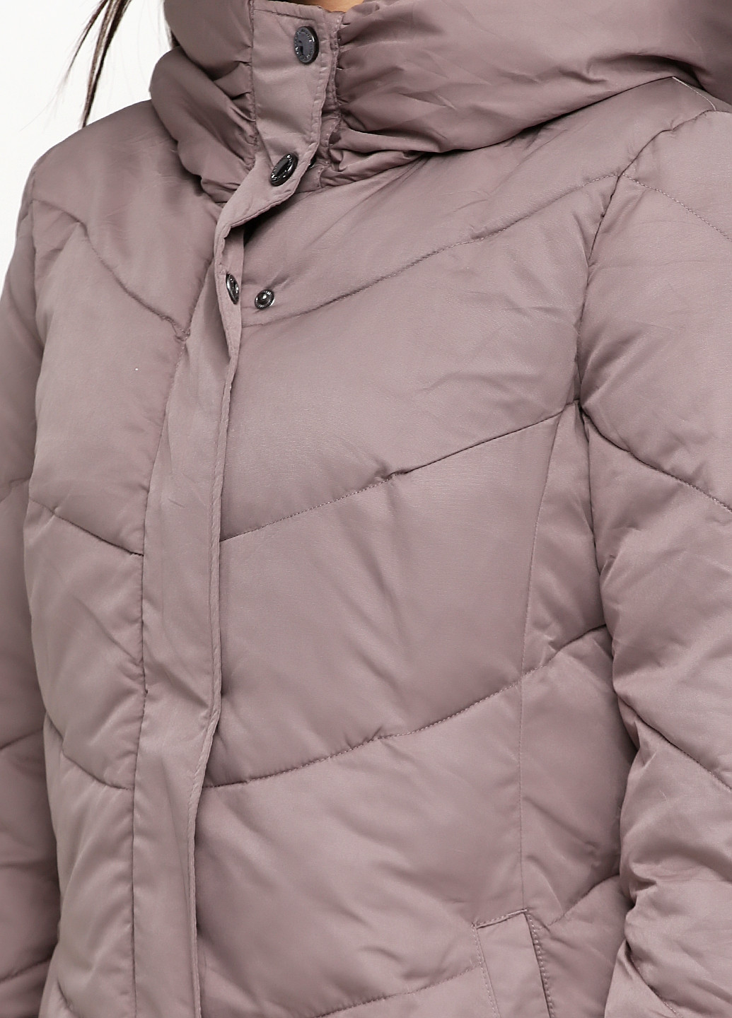 Серо-бежевая зимняя куртка Finn Flare