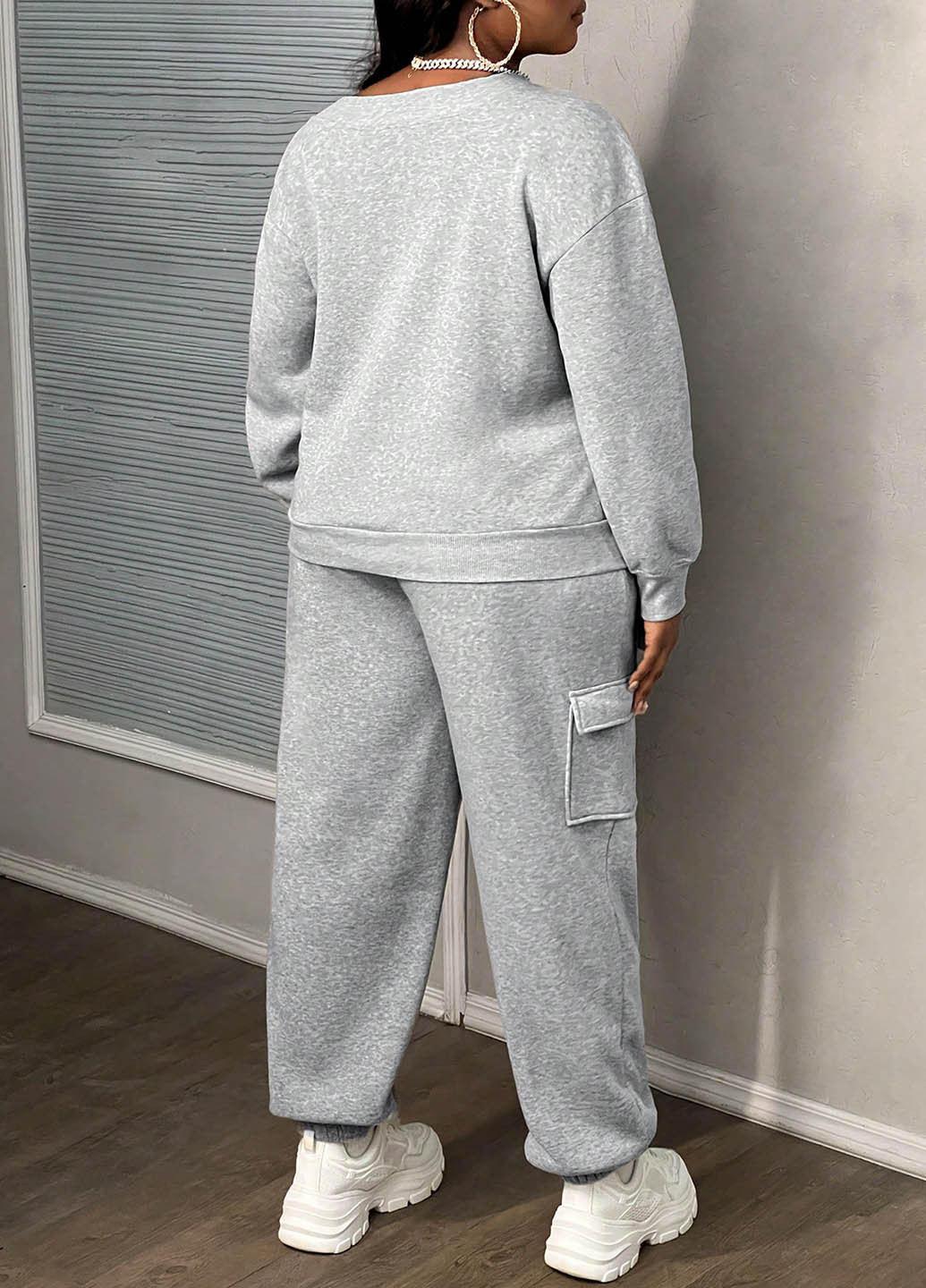 Костюм (свитшот, брюки) SHEIN (366268168)