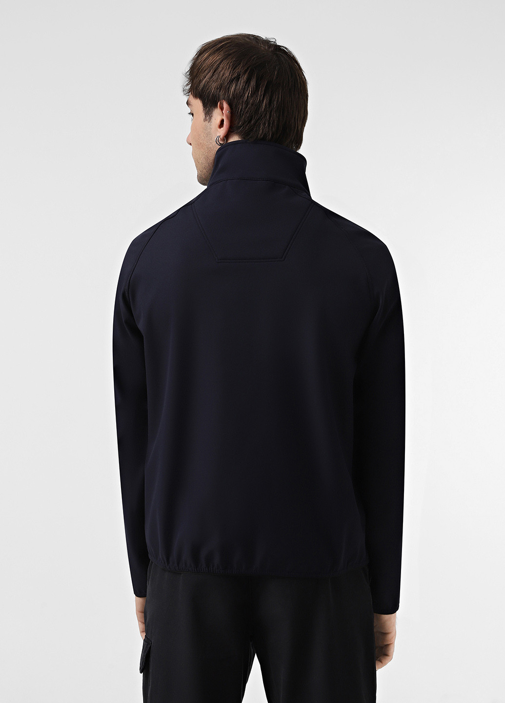 Темно-синяя демисезонная ветровка Napapijri