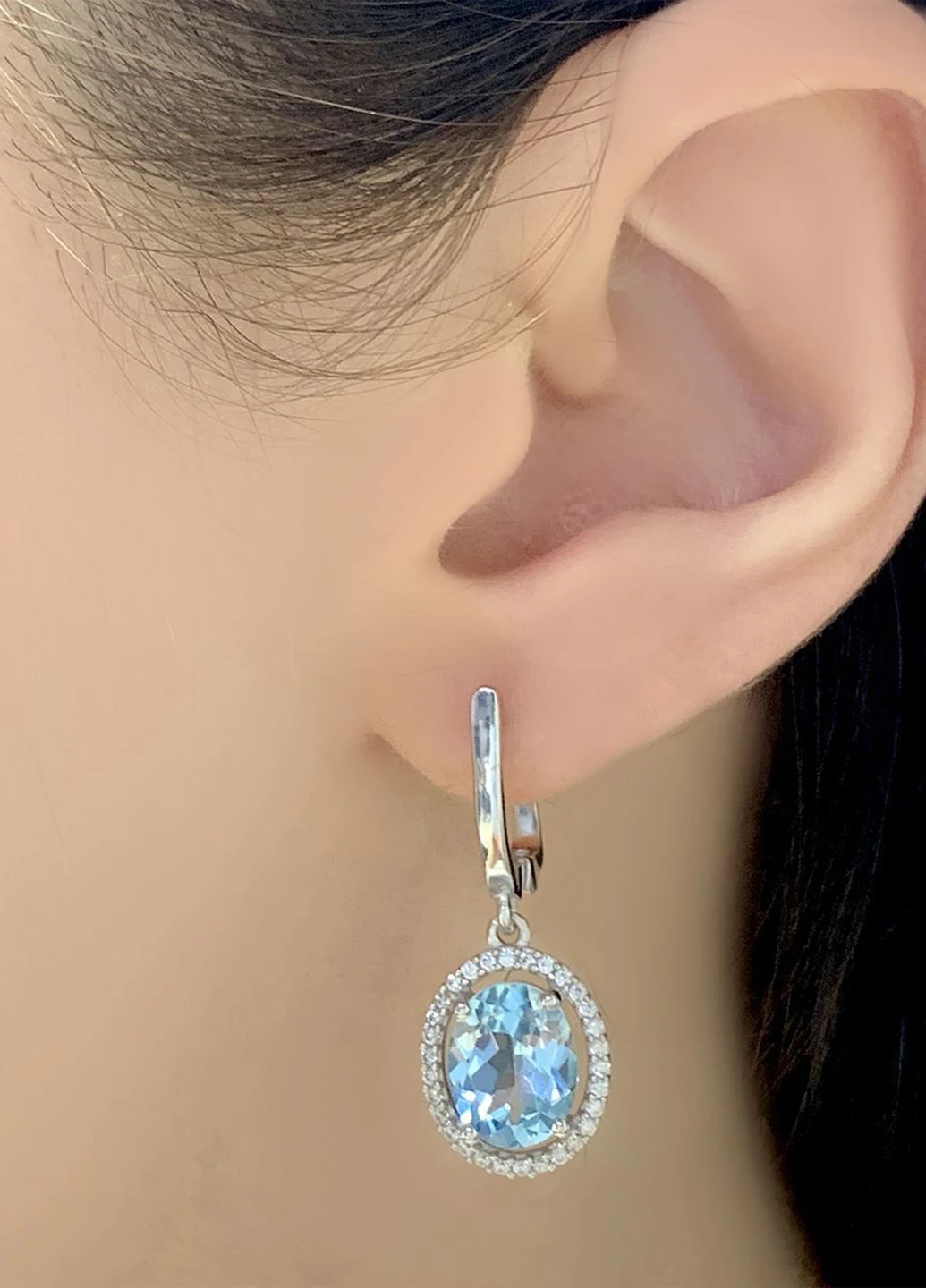 Сережки Silver Flame (152532962)