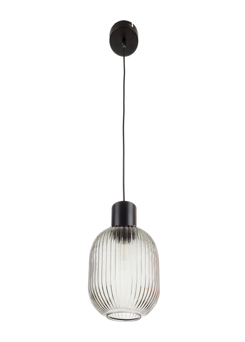 Люстра подвес с рельефным плафоном BR-01 476S/1 E27 SBK Brille (242444934)