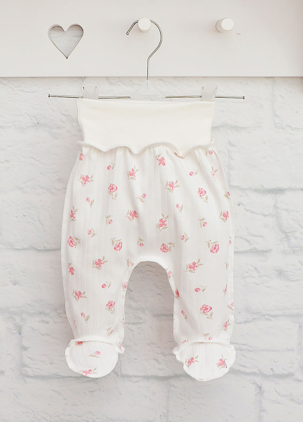 Blanka ползунки цветочный молочный повседневный хлопок, трикотаж производство - Украина