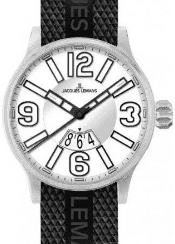 Мужские Часы 1-1673B кварцевые спортивные Jacques Lemans (226698516)