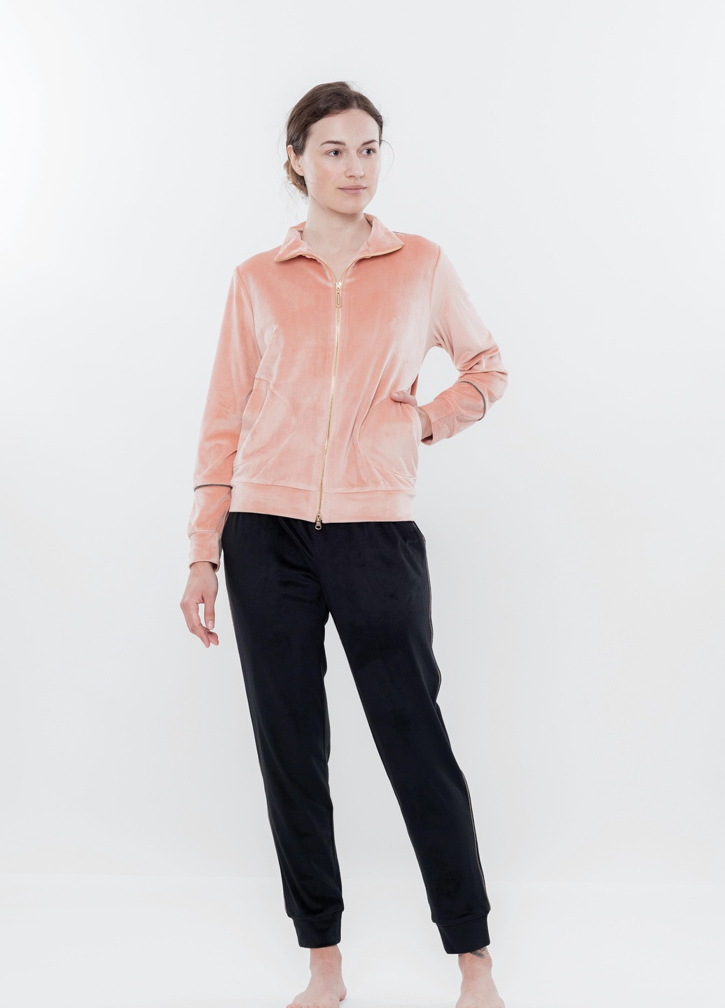 Костюм жіночий S лососевий 03127/1 Effetto (254797288)