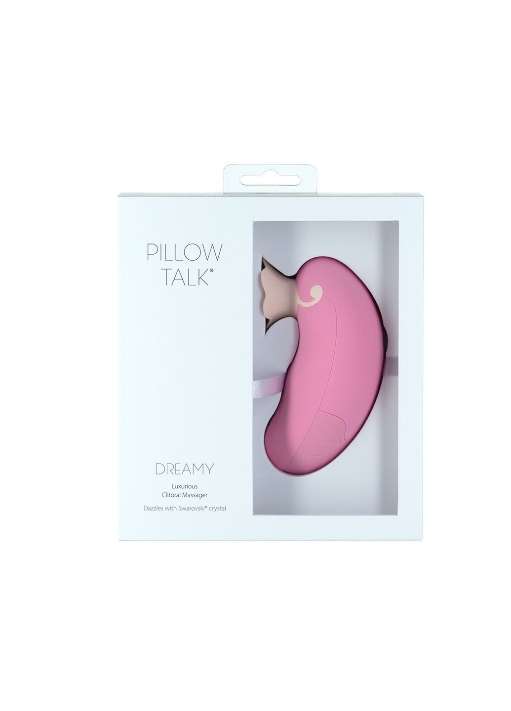 Роскошный вакуумный клиторальный стимулятор - Dreamy Pink с кристаллом Swarovski Pillow Talk (254738052)