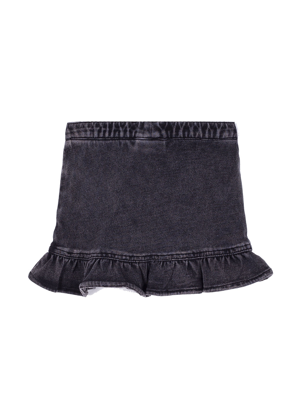 Темно-серая кэжуал однотонная юбка Coccodrillo на запах