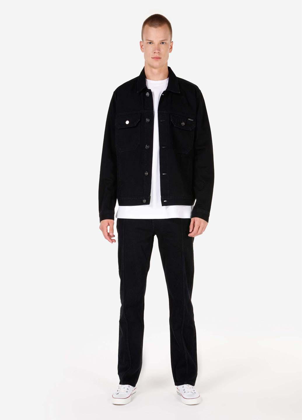 Чорна демісезонна куртка куртка-піджак Colin's