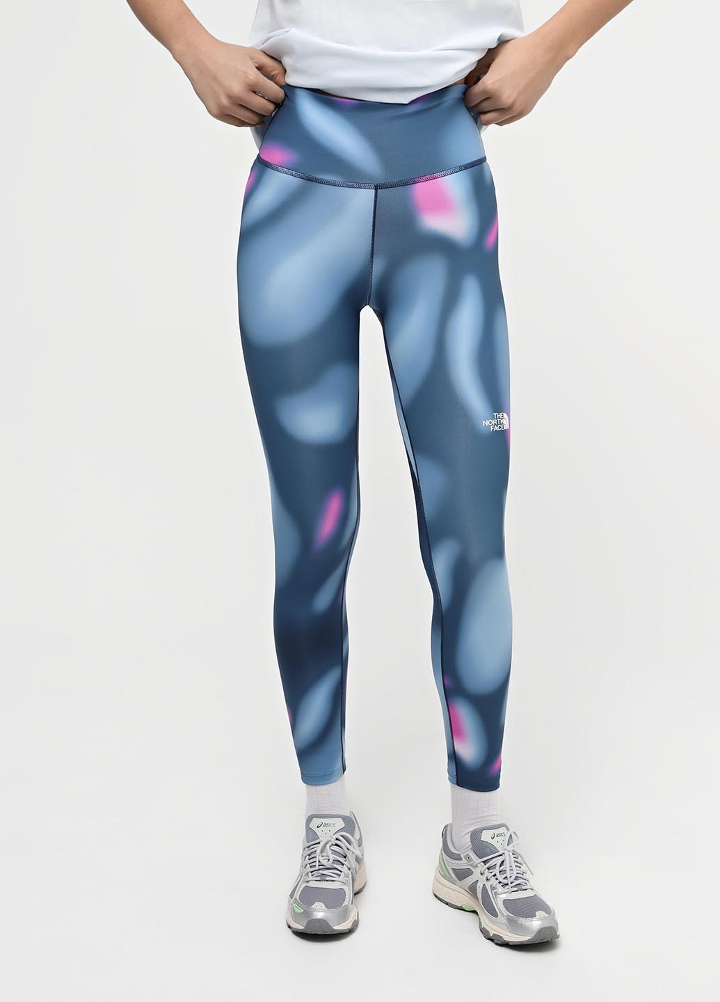 Синие демисезонные леггинсы The North Face