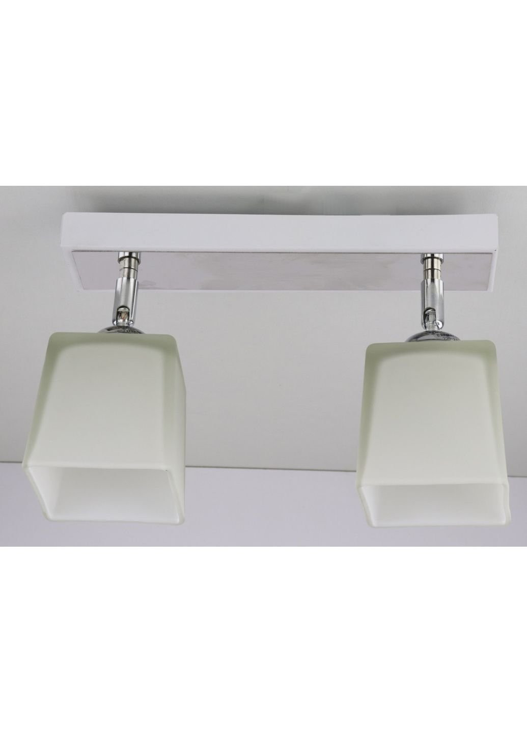 Люстра потолочная на 2 лампочки 51203/2-wh Белый 19х9х30 см. Sunnysky (253627518)